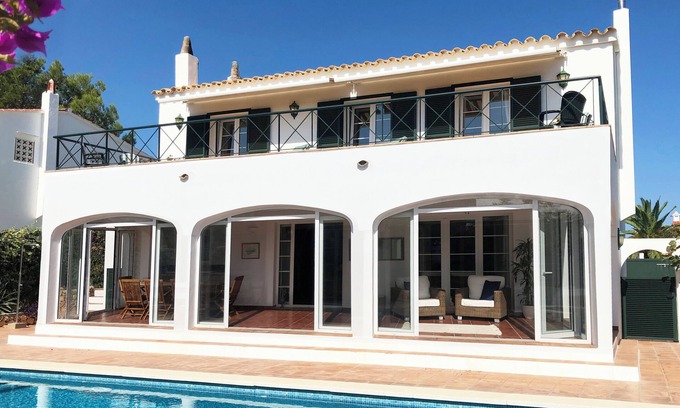 Puerto Luz Villa | Family Home, Heated Pool, Port Views, Short Stroll to Port, Shops, Bars/Rests.