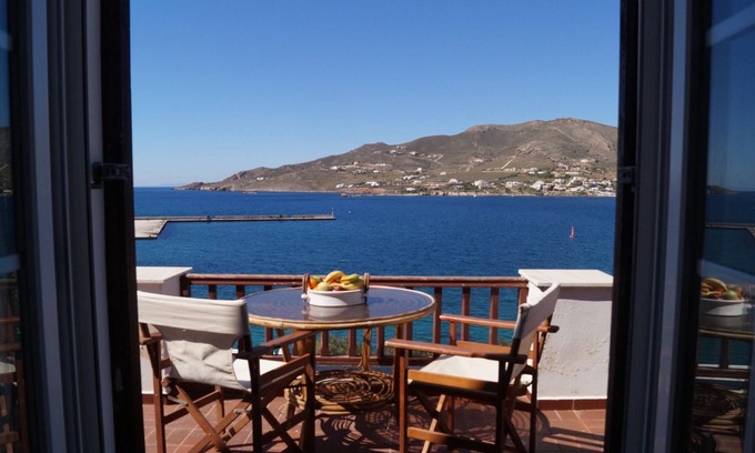 Posidonia Villa | Family villa by the sea in a quite area. Stunning sunset and agean sea view!