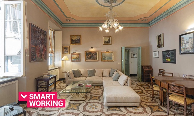Genoa Historical Centre Apartment | Fancy Apartment in Palazzo Grimaldi by Wonderful Italy