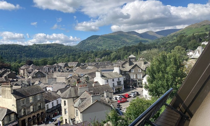 Ambleside Apartment | Fantastic central Ambleside location with stunning mountain views