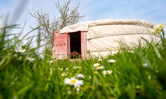 Farbus RV Rental | Farm yurt with private apartment