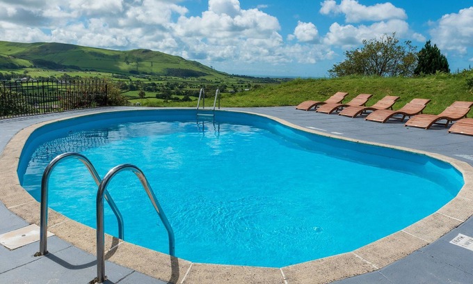 Bryn-crug Other | Farmhouse & Cottage with private heated outdoor pool