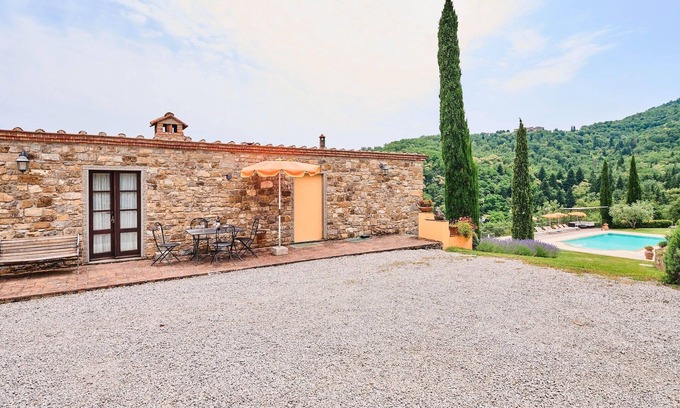 Neri Apartment | Farmhouse in Chianti with Pool and Garden