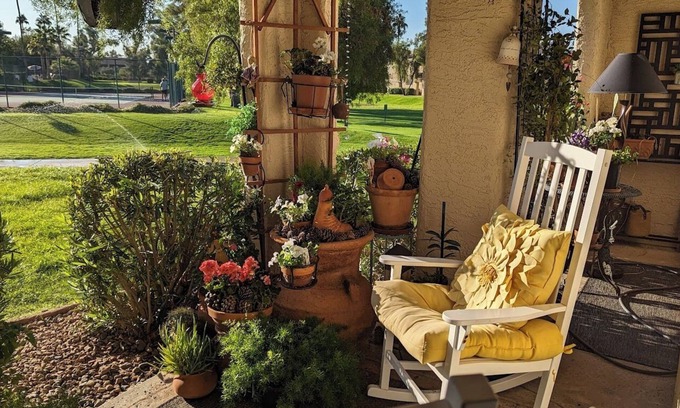 Central Scottsdale Condo | February in the desert. Charming 1-bedroom condo in delightful Scottsdale