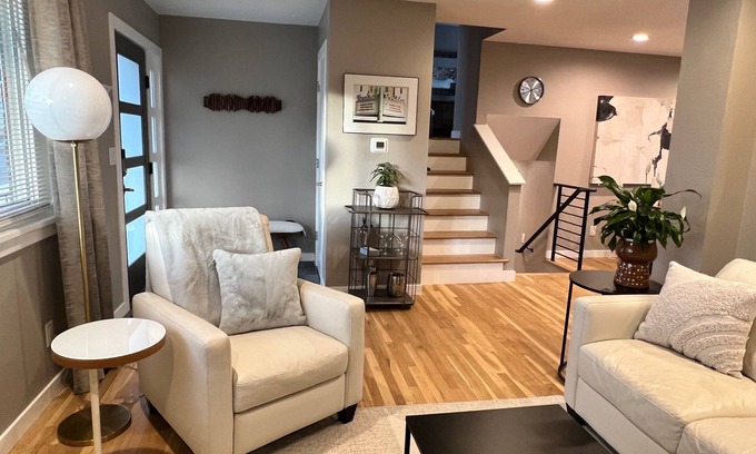 Park East House | Feels Like Home! Quiet, clean, tastefully-updated, backs to Open Space