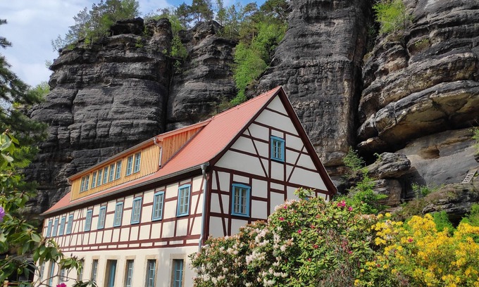 Rosenthal-Bielatal Apartment | Felsenkeller Bielatal "Berthablick"