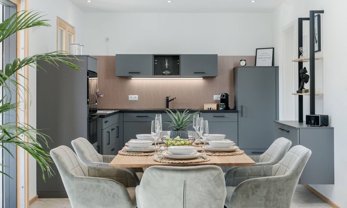 Bernau am Chiemsee Apartment | Fenjoy No°3 - Gartenterrasse mit Grill - für 6 Personen