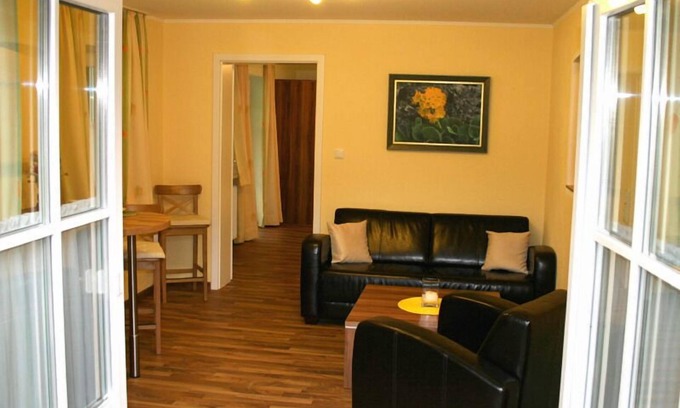 Ramsau Apartment | Ferienwohnung Gamsblume, 2 Personen, 54 m², Dusche/WC, Flat-TV, 1 Schlafzimmer, Balkon, Infrarot-Wärmekabine, Nichtrauche