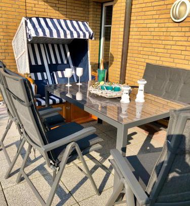 Wittmund House | Ferienhaus Dünenwind in Carolinensiel,W-Lan,Strandkorb
