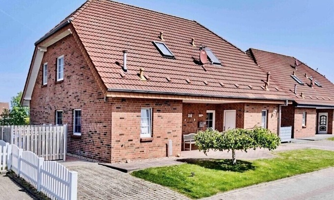 Neßmersiel House | Ferienhaus in Nessmersiel, Deich- und Inselblick, Glasfaser