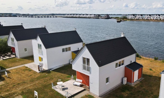 Olpenitz House | Ferienhaus Lieblingsplatz by Seeblick Ferien ORO, direkte Wasserlage,Sauna