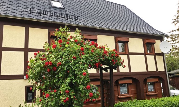 Bertsdorf-Hoernitz House | Ferienhaus Retrohäusl - Ferienhaus, Dusche, WC