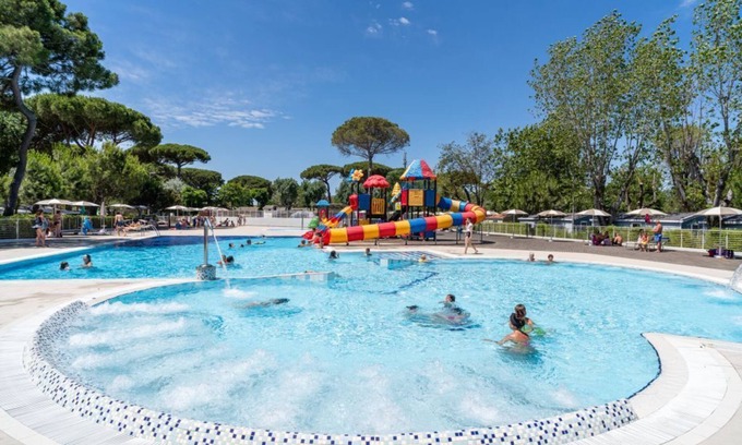 Lido Adriano House | Ferienpark Marina Camping Village Lodge Superior PET für 5 Personen