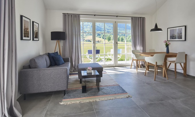 Aschau im Chiemgau Apartment | Ferienwohnung II "Kampen" 57 qm, extra Schlafzimmer und Balkon