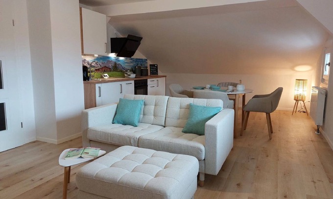 Mitterbach House | Ferienwohnung 3 mit Panoramafenster
