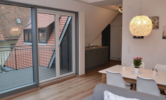 Iphofen Apartment | Ferienwohnung 4 Spätburgunder 56qm, 1 Schlafzimmer, max. 2 Personen
