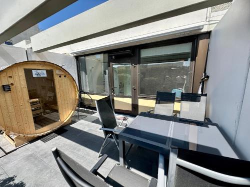 Wendtorfer Strand Apartment | Ferienwohnung Alfred mit Sauna Marina Wendtorf, bei Laboe