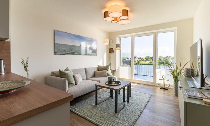 Norderhafen Apartment | Ferienwohnung Ankergold