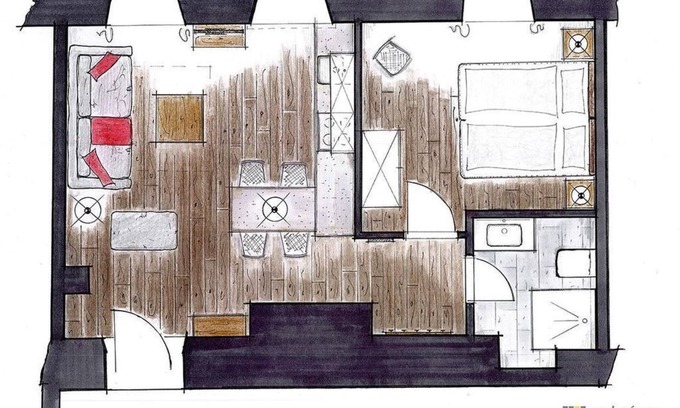 Unterammergau House | Ferienwohnung Edelweiß - Gasthof Stern