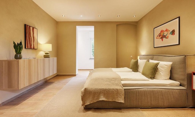 Heidingsfeld Apartment | Ferienwohnung Fischzucht - Sauna, große Dachterrasse, 3 Schlafzimmer - by homekeepers