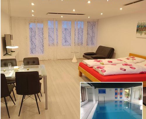 Sasbachwalden Apartment | Ferienwohnung Sasbachwalden H2 Ap3 mit beheiztem Innenpool und Sauna