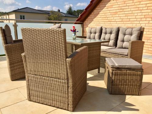 Groskoschen Apartment | Ferienwohnung Schwalbennest-Großkoschen