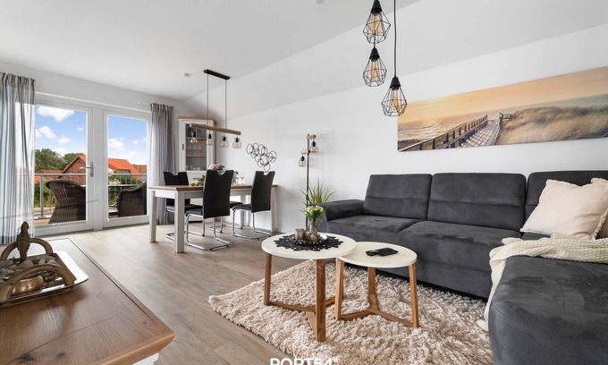 Busum Apartment | Ferienwohnung Strandgut Büsum