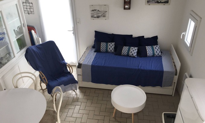 Bretignolles-sur-Mer House | Ferme Marine - 4 pers - 1 bedroom - Swimming pool