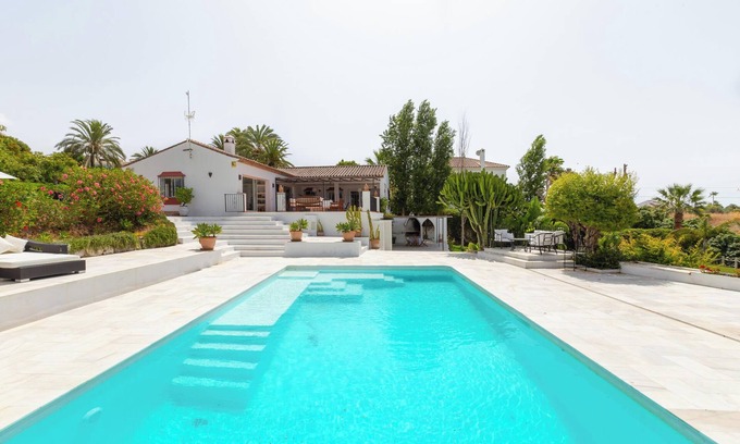 New Golden Mile House | Finca "Almijan Alegria" with Sea & Mountain View, Pool and Wi-Fi