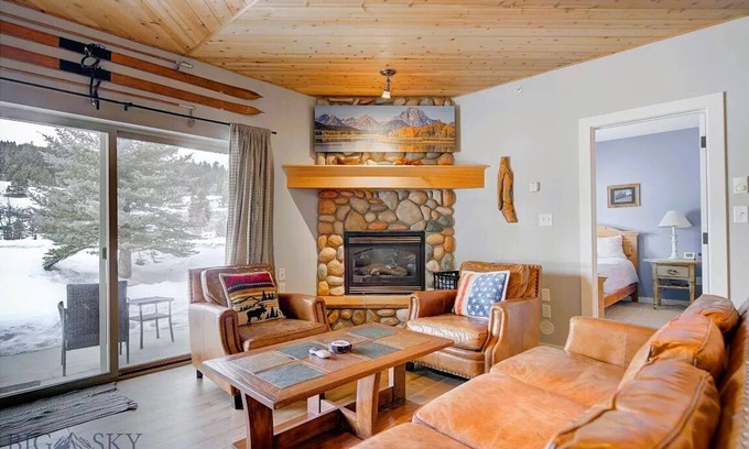 Big Sky Condo | First Floor End Unit Condo in the heart of Big Sky!