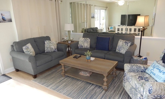 Calabash Condo | First Floor, Golf Course side, 1250 sq ft