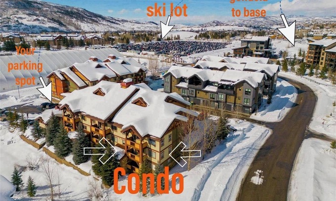 Steamboat Springs Condo | First Tracks 2br 2bath Steamboat Heaven