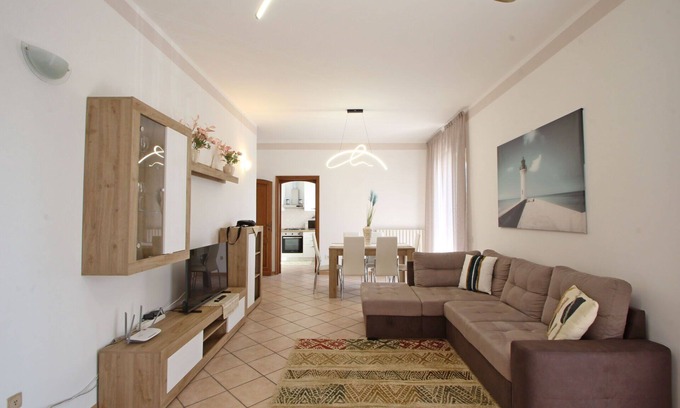 Marina di Massa Apartment | Flat at 350m from the Sea with A/C