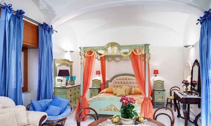 Sant'Agata sui Due Golfi Apartment | Flower Apartment - Sorrento coast, with sea view, pool, garden, parking, WiFi