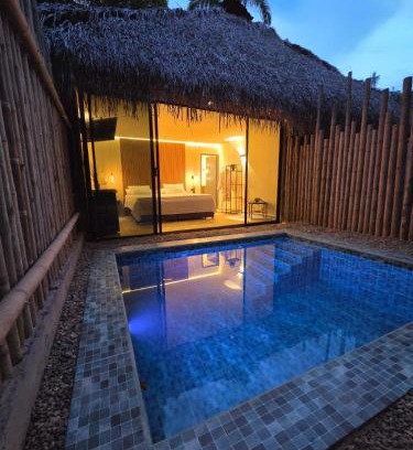 Melgar Villa | Fm Luxury villa Arquitectura tipo yakarta con Playa artificial y Cinema al aire libre