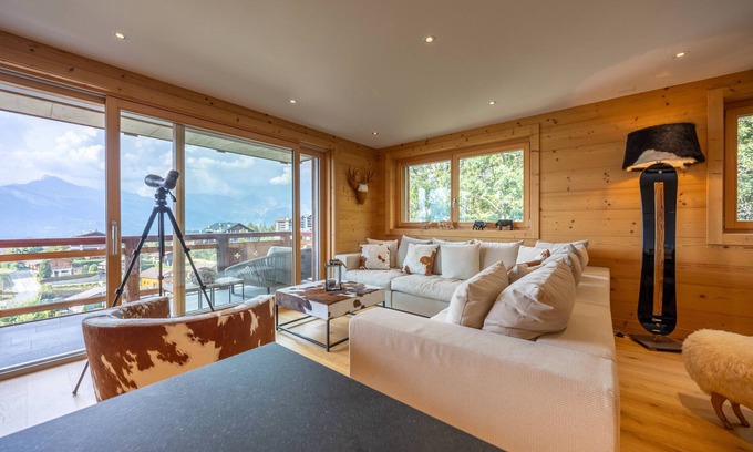 Saint-Pierre-de-Clages Apartment | Forêt 7 - luxueux, au calme, proche du centre
