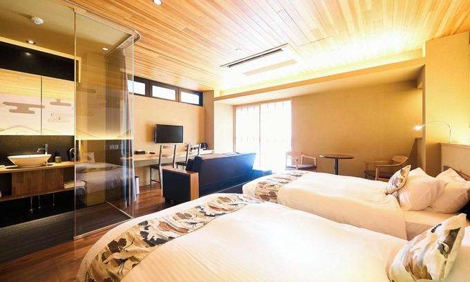 Shimogyo Hotel | For 3 people Twin room with sofa Room only Rel/Kyoto Kyōto