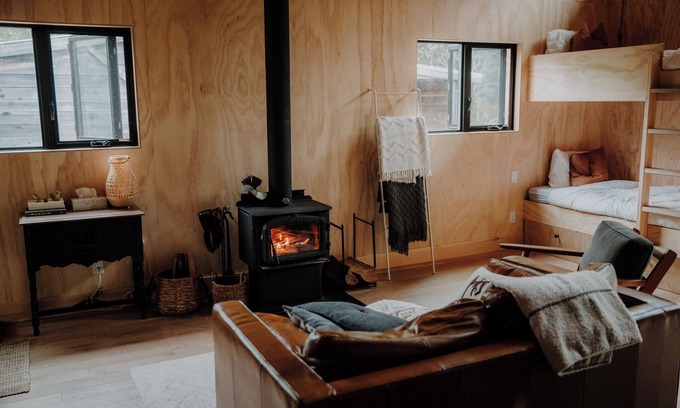 Lake of Bays House | Foret Cabins, Luxury cabin on 60 acres with hiking trails