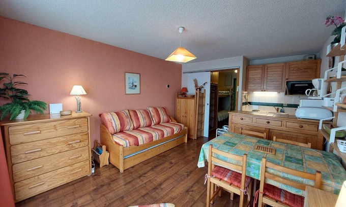 Autrans-Meaudre-en-Vercors Apartment | Cozy Mountain Apartment with WiFi, Balcony, Near Ski Trails & Village Center