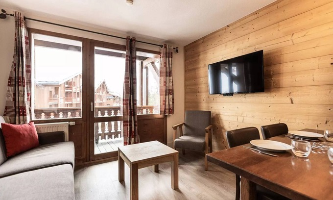 Belle Plagne Apartment | Residence les Balcons de Belle Plagne * - 2 Room Apartment 2/4 People
