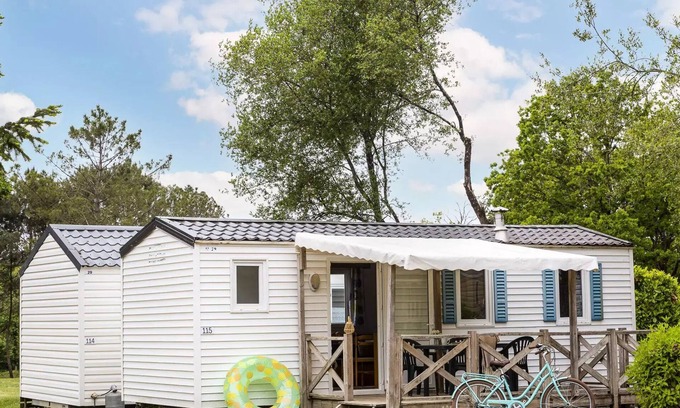 Jugon-les-Lacs-Commune-Nouvelle House | Camping Au Bocage du Lac* - COMFORT mobile home - 3 bedrooms for 6 people