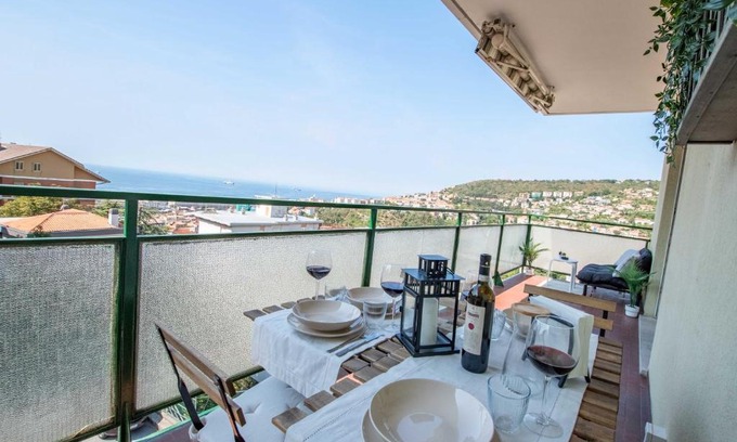 Roiano-Gretta-Barcola-Cologna-Scorcola Apartment | FREE PARKING - 8 posti letto e Terrazzo vista mare