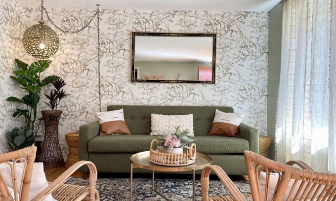 Fremont Apartment | Fremont Artful Escape | Walkable Garden Apartment
