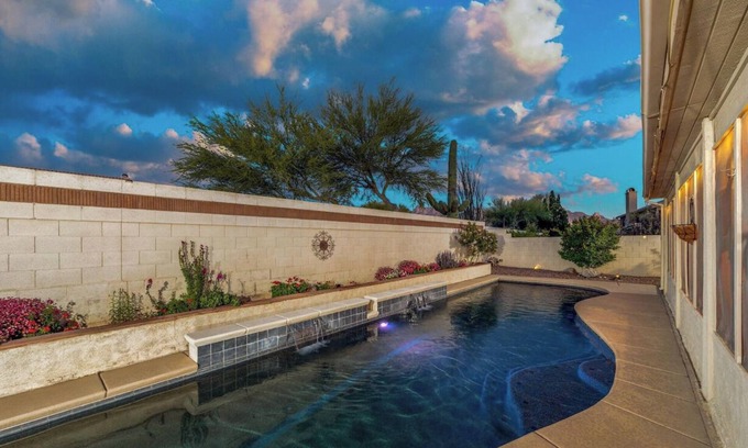 Rancho Vistoso House | French Country Charm with Pool and Mountain Views