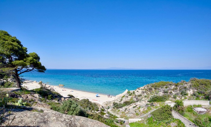 Vourvourou House | ¨Friganο¨ Sea view Villa on Fava beach at Vourvourou