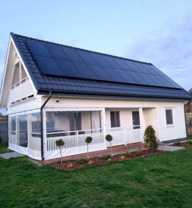 Gizycko House | Fuledzki Biały Domek - Mazury, Jacuzzi, Sauna, Giżycko