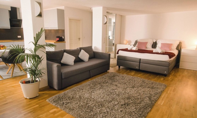 Rhein-Erft-Kreis District Apartment | Fully equipped lovely studio near Cologne in a peaceful area with own veranda
