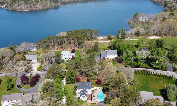 Sandwich House | Fun-filled vacation home! Pool, game room, open kitchen - Steps to Lawrence Pond