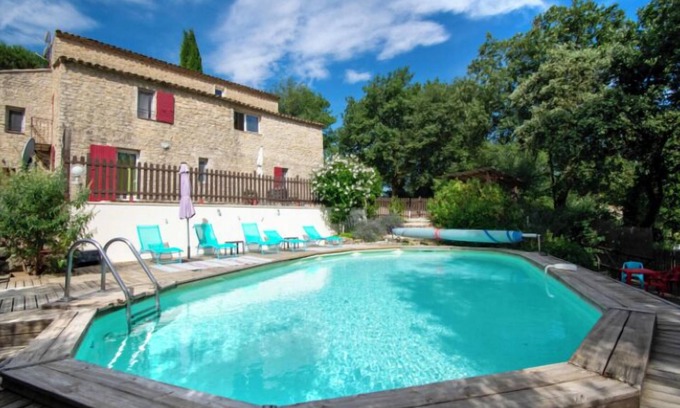 Apt House | Gîte 2 Chambres Tout Confort Dans une Bastide Avec Piscine