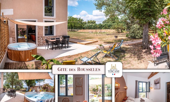 Gaillac Ski Chalet | Gîte des Roussèles - Air-con, Spa, Garden
